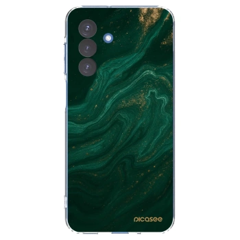 Picasee silikonowe przeźroczyste etui na Samsung Galaxy A17 5G - Green