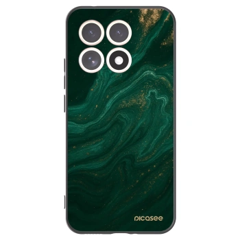 Picasee silikonowe czarne etui na Xiaomi 15T - Green