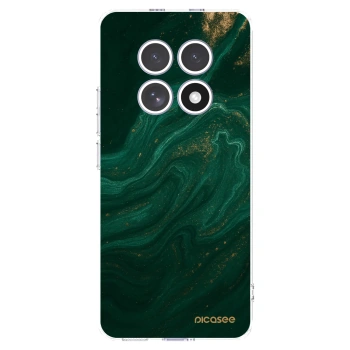 Picasee silikonowe przeźroczyste etui na Xiaomi Redmi Note 15 - Green