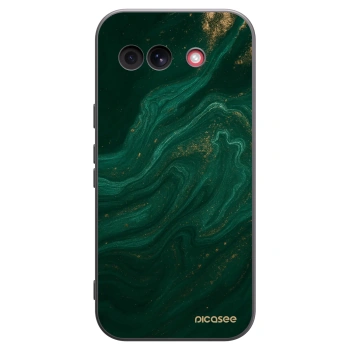 Picasee silikonowe czarne etui na Google Pixel 10a - Green