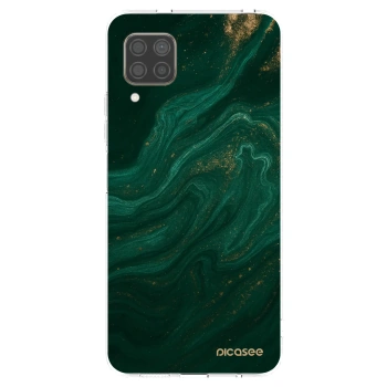 Picasee silikonowe przeźroczyste etui na Huawei P40 Lite - Green