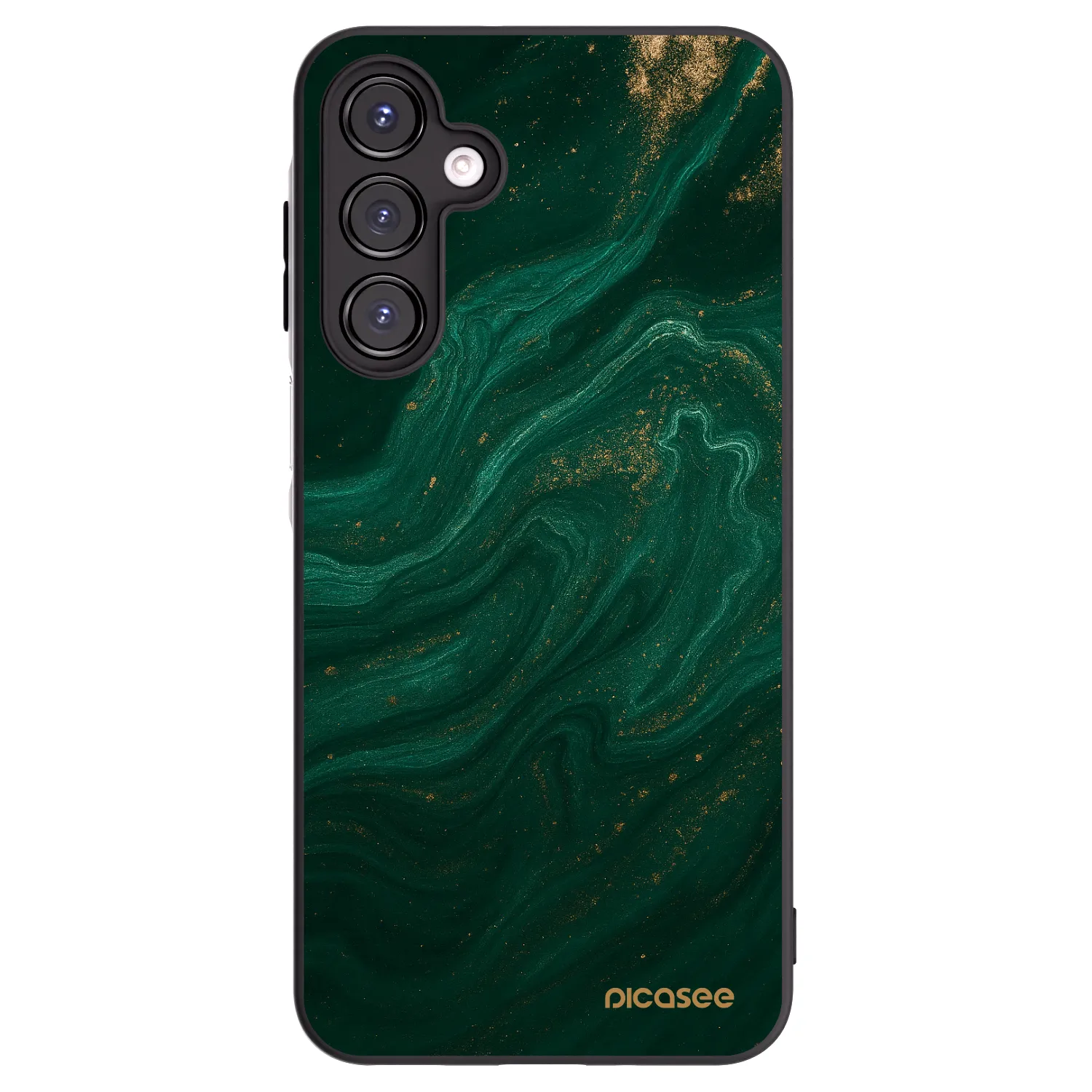 Picasee silikonowe czarne etui na Samsung Galaxy A16 5G - Green