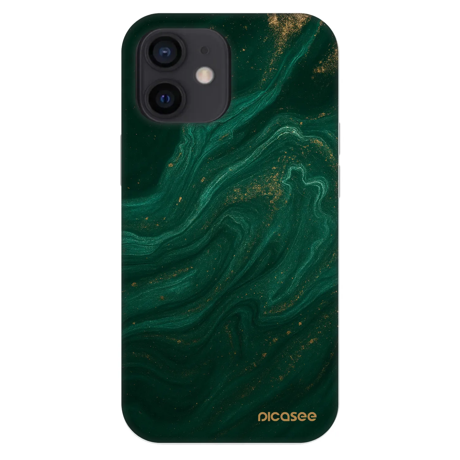 Picasee Fashion Case na Apple iPhone 12 mini - Green