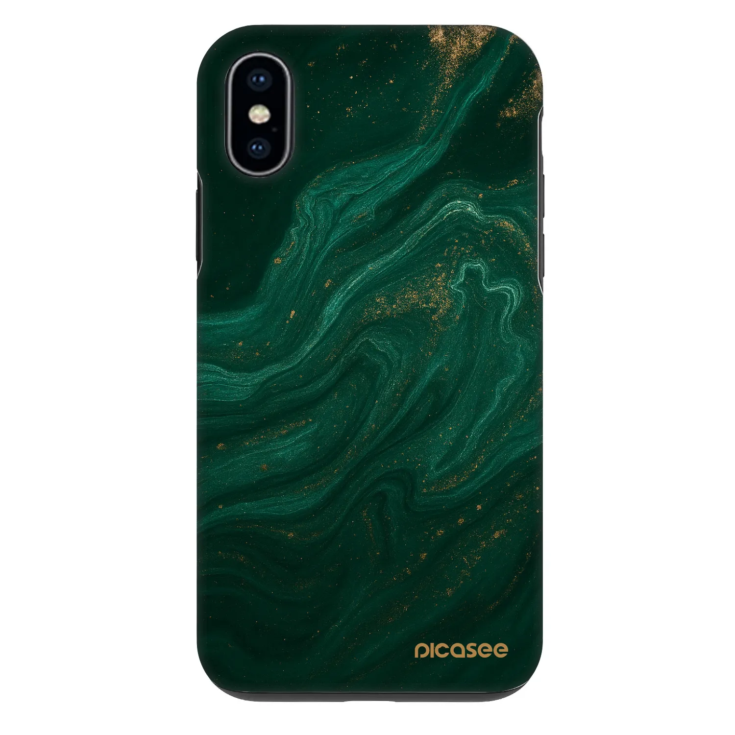 Picasee Fashion Case na Apple iPhone X/XS - Green