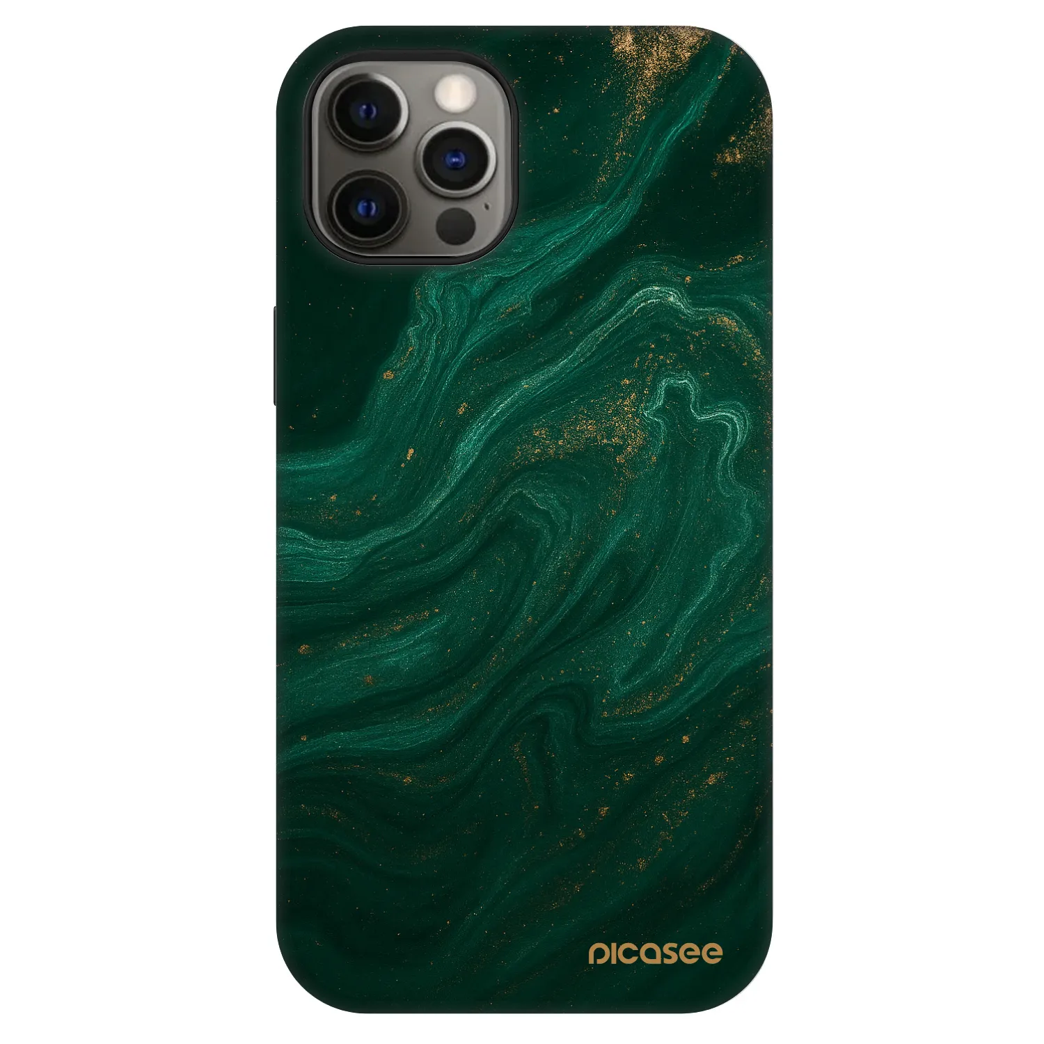 Picasee Fashion Case MagSafe na Apple iPhone 12 - Green