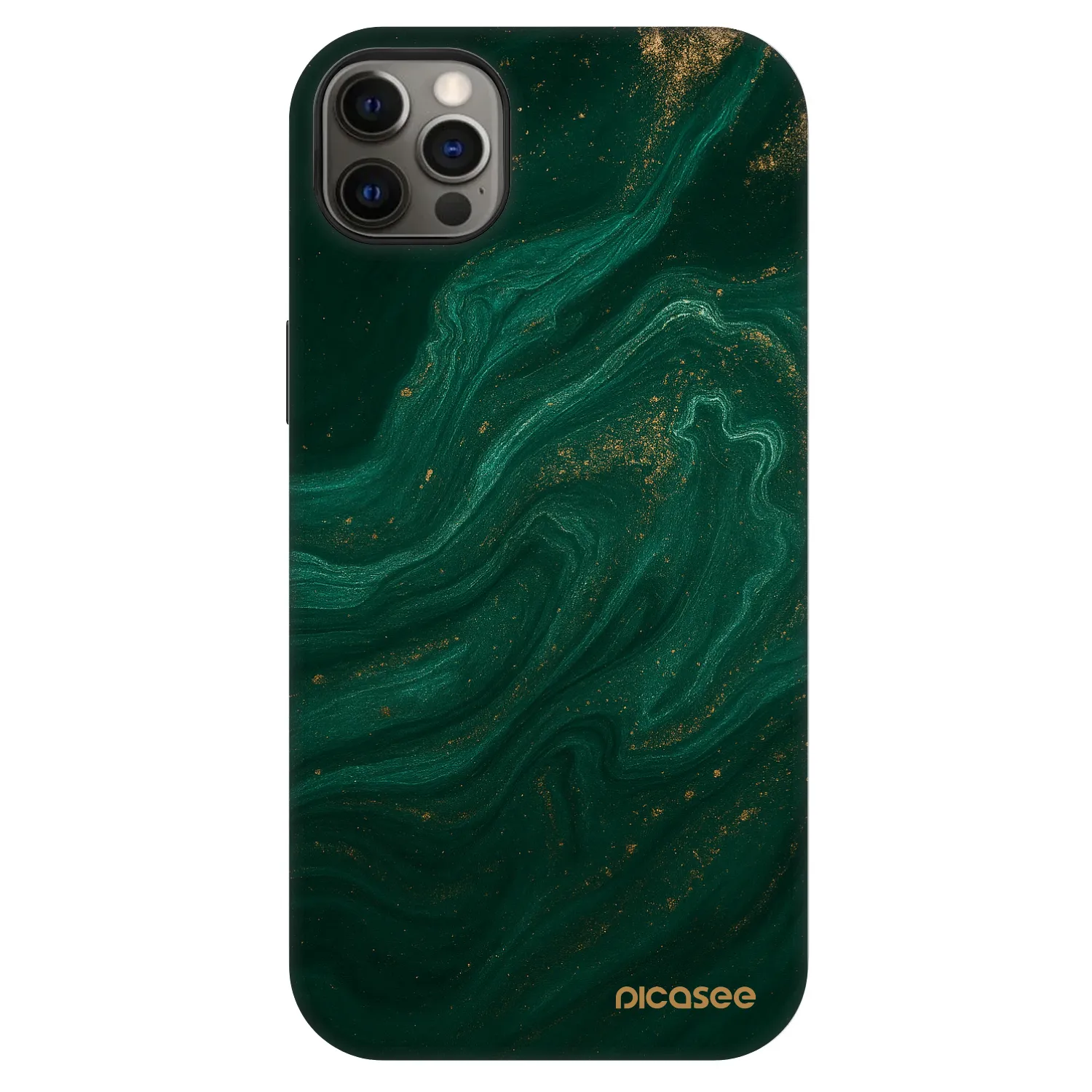 Picasee Fashion Case MagSafe na Apple iPhone 12 Pro Max - Green