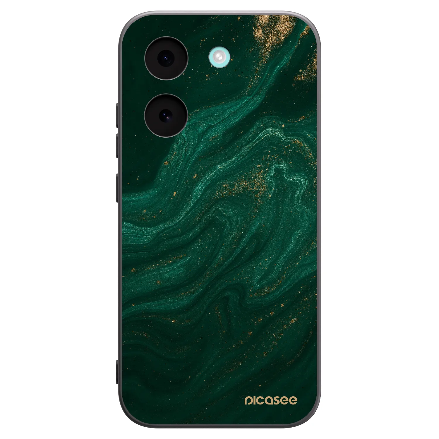 Picasee silikonowe czarne etui na Xiaomi Poco X8 Pro - Green
