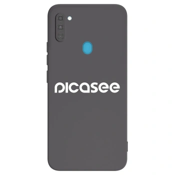 Etui na Samsung Galaxy M11 - Picasee - new logo - white