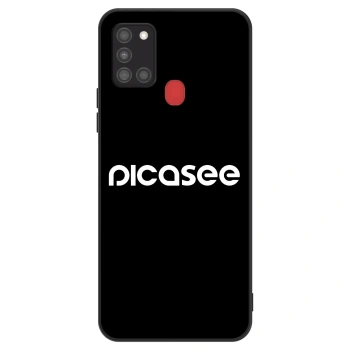 Etui na Samsung Galaxy A21s - Picasee - new logo - white