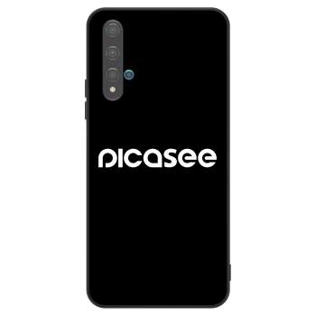 Etui na Huawei Nova 5T - Picasee - new logo - white