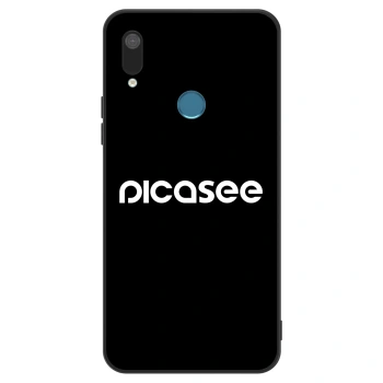 Etui na Huawei Y7 2019 - Picasee - new logo - white
