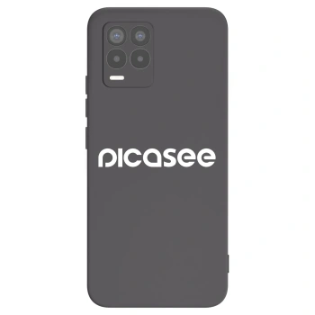 Etui na Realme 8 Pro - Picasee - new logo - white