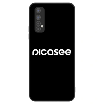 Etui na Realme 7 - Picasee - new logo - white