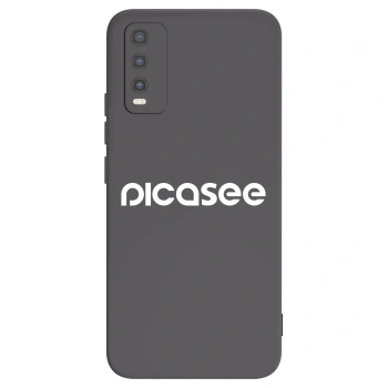 Etui na Vivo Y20s - Picasee - new logo - white
