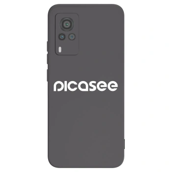 Etui na Vivo X60 Pro 5G - Picasee - new logo - white
