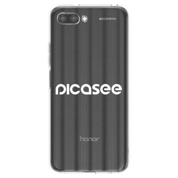 Etui na Honor 10 - Picasee - new logo - white