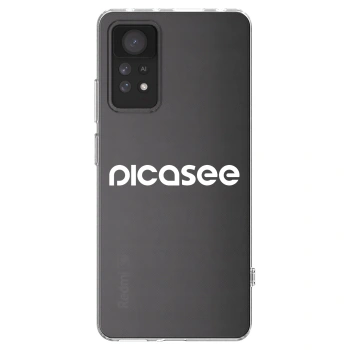 Picasee silikonowe przeźroczyste etui na Xiaomi Redmi Note 11 Pro 5G - Picasee - new logo - white