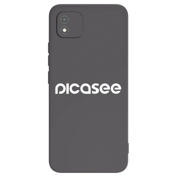 Picasee silikonowe czarne etui na Realme C11 (2021) - Picasee - new logo - white
