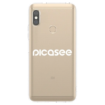Etui na Xiaomi Redmi Note 5 Global - Picasee - new logo - white