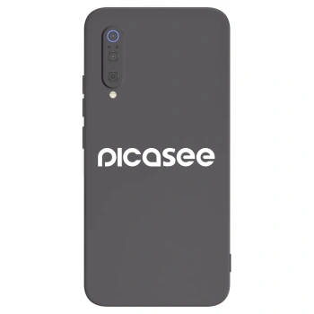 Etui na Xiaomi Mi 9 - Picasee - new logo - white