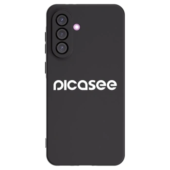 Picasee silikonowe czarne etui na Samsung Galaxy A56 5G A566B - Picasee - new logo - white