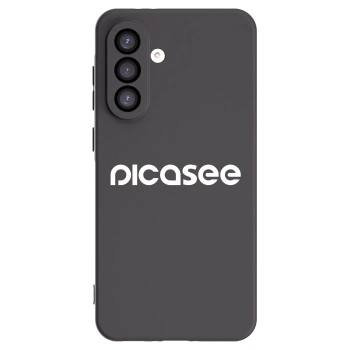 Picasee silikonowe czarne etui na Samsung Galaxy A26 5G A266B - Picasee - new logo - white