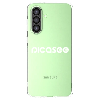 Picasee silikonowe przeźroczyste etui na Samsung Galaxy A26 5G A266B - Picasee - new logo - white