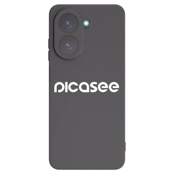Picasee silikonowe czarne etui na Xiaomi Redmi A5 - Picasee - new logo - white