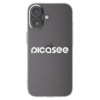 Picasee silikonowe przeźroczyste etui na Apple iPhone 17 - Picasee - new logo - white