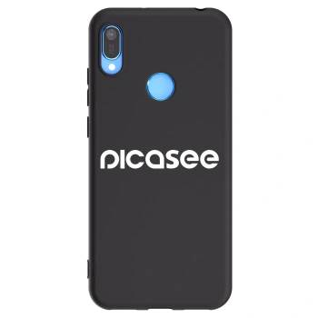 Etui na Huawei Y6 2019 - Picasee - new logo - white