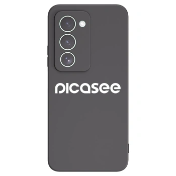 Picasee silikonowe czarne etui na Xiaomi Redmi 15 5G - Picasee - new logo - white