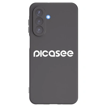 Picasee silikonowe czarne etui na Samsung Galaxy A17 5G - Picasee - new logo - white