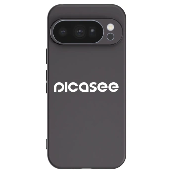 Picasee silikonowe czarne etui na Google Pixel 10 Pro - Picasee - new logo - white