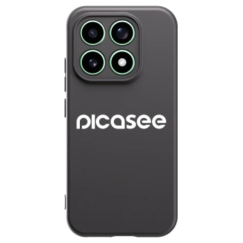 Picasee silikonowe czarne etui na Xiaomi 17 - Picasee - new logo - white