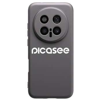 Picasee silikonowe czarne etui na Honor Magic8 Pro 5G - Picasee - new logo - white
