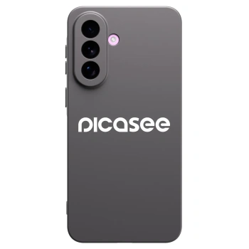 Picasee silikonowe czarne etui na Samsung Galaxy A57 5G - Picasee - new logo - white