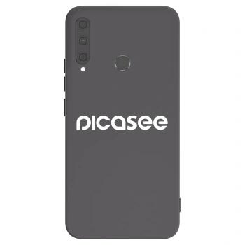 Etui na Huawei P40 Lite E - Picasee - new logo - white
