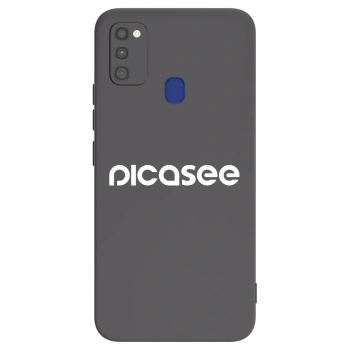 Etui na Samsung Galaxy M21 M215F - Picasee - new logo - white