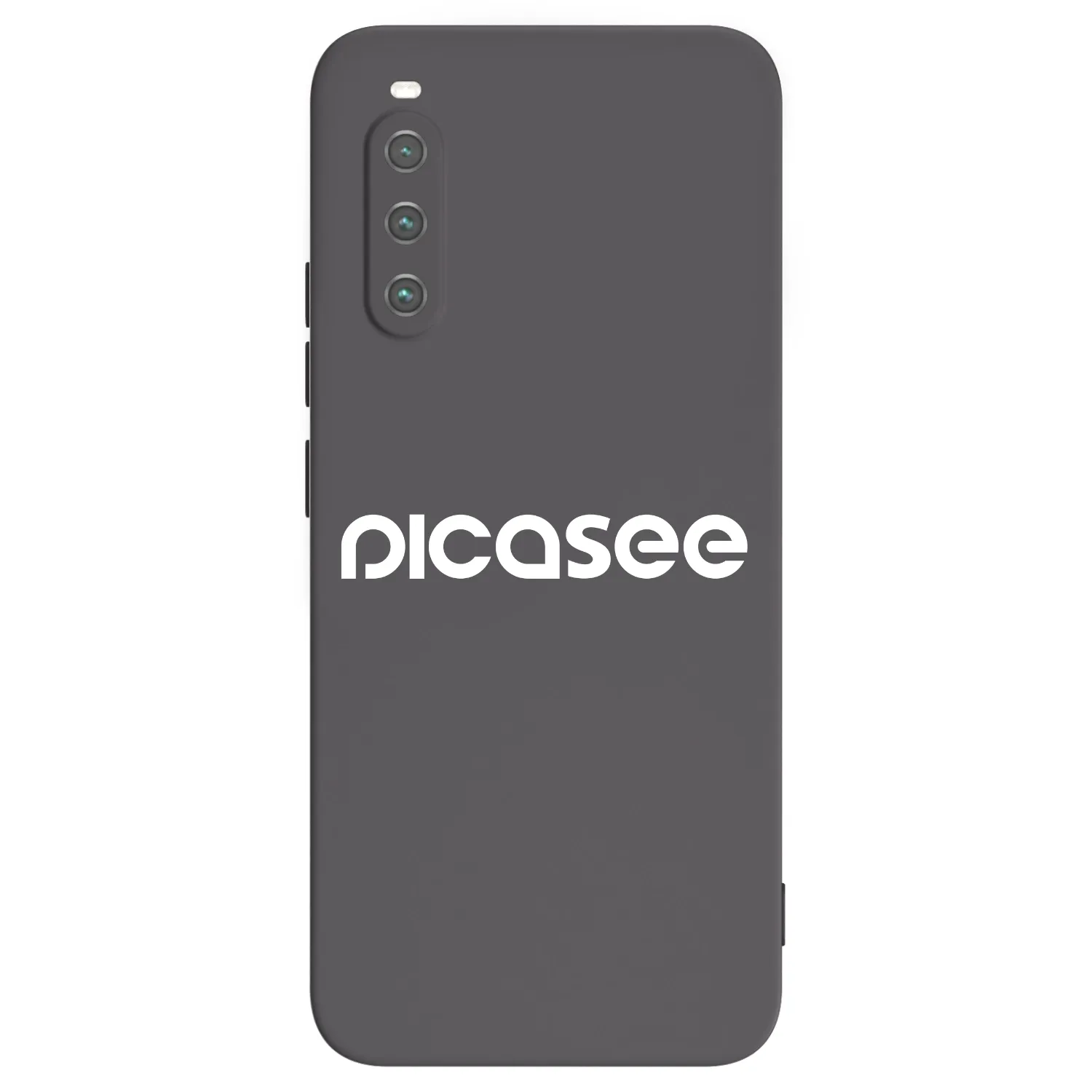 Picasee silikonowe czarne etui na Sony Xperia 10 IV 5G - Picasee - new logo - white