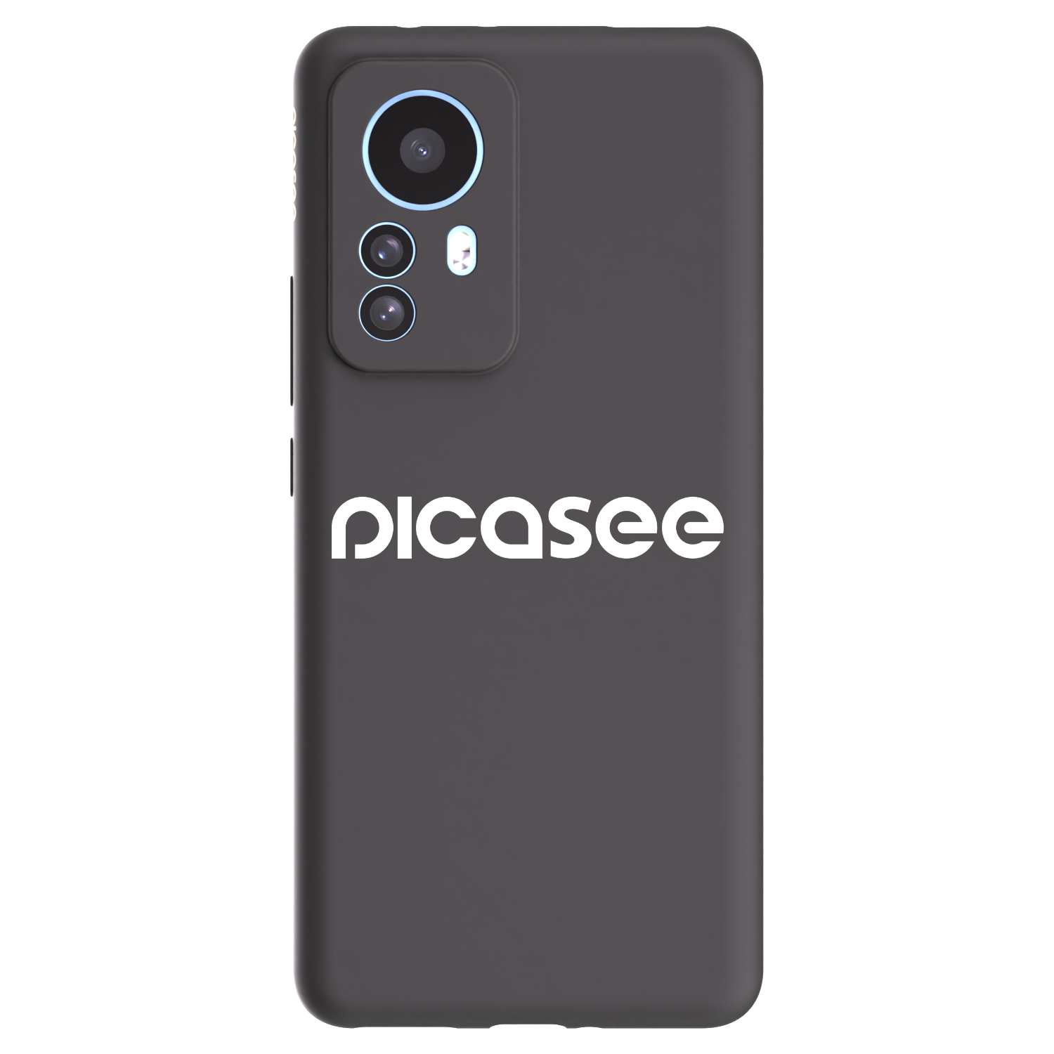 Picasee silikonowe czarne etui na Xiaomi 12T Pro - Picasee - new logo - white