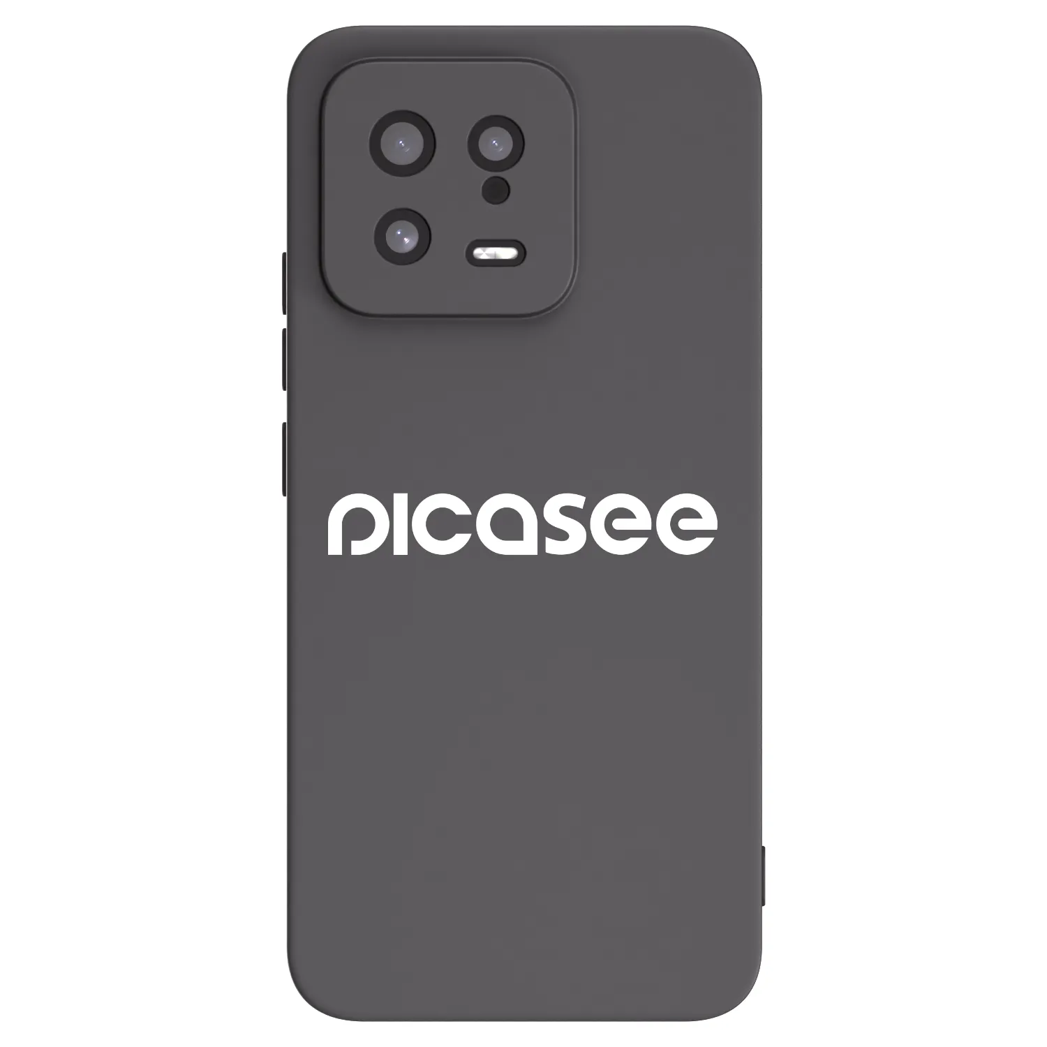 Picasee silikonowe czarne etui na Xiaomi 13 - Picasee - new logo - white