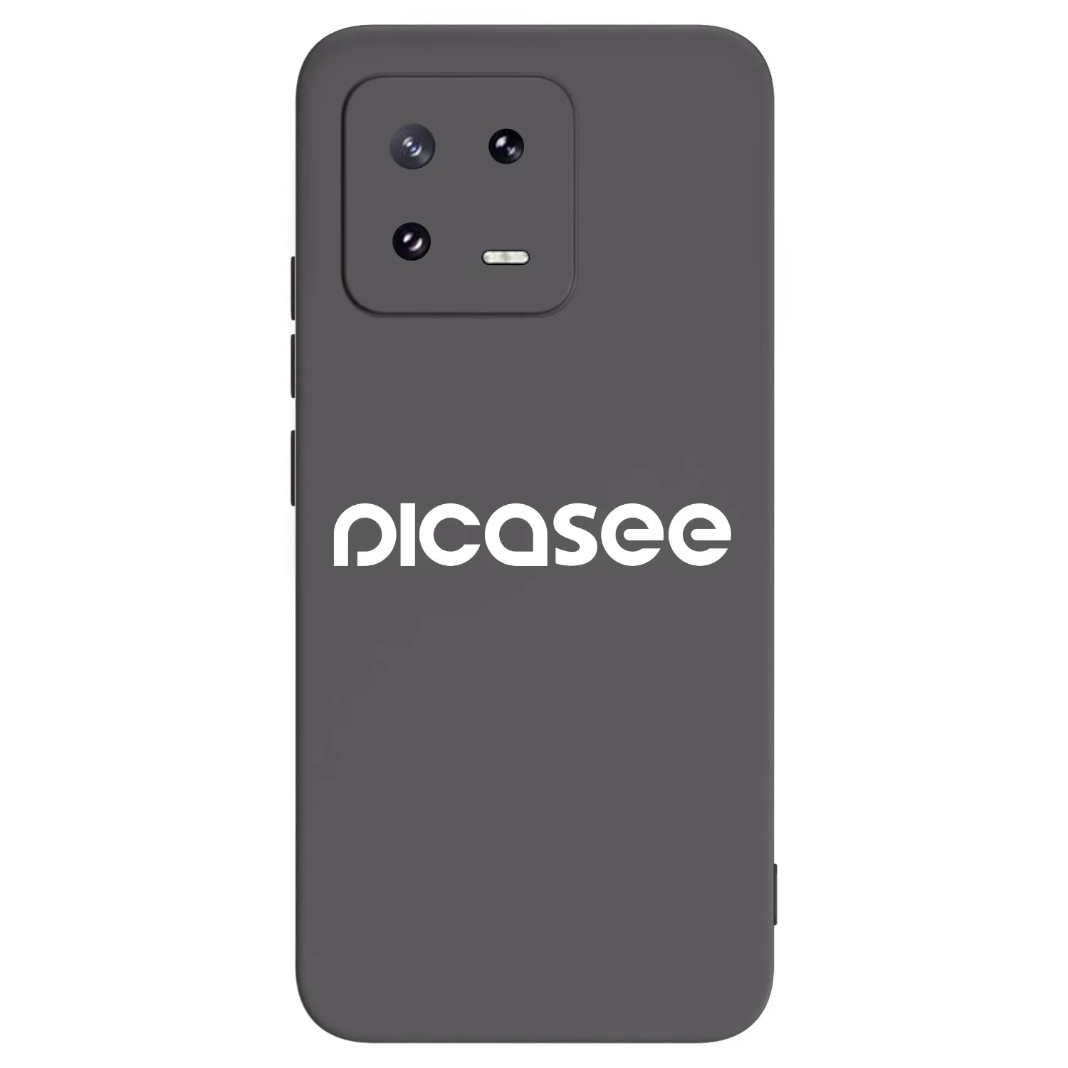 Picasee silikonowe czarne etui na Xiaomi 13 Pro - Picasee - new logo - white