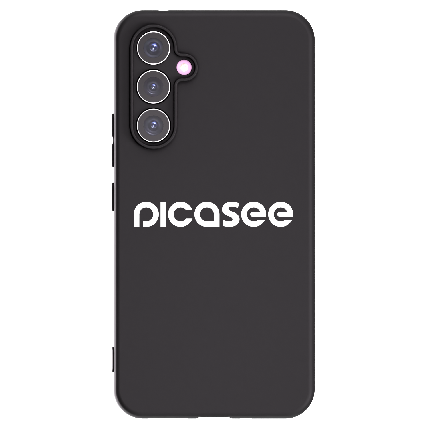 Picasee silikonowe czarne etui na Samsung Galaxy A54 5G A546B - Picasee - new logo - white