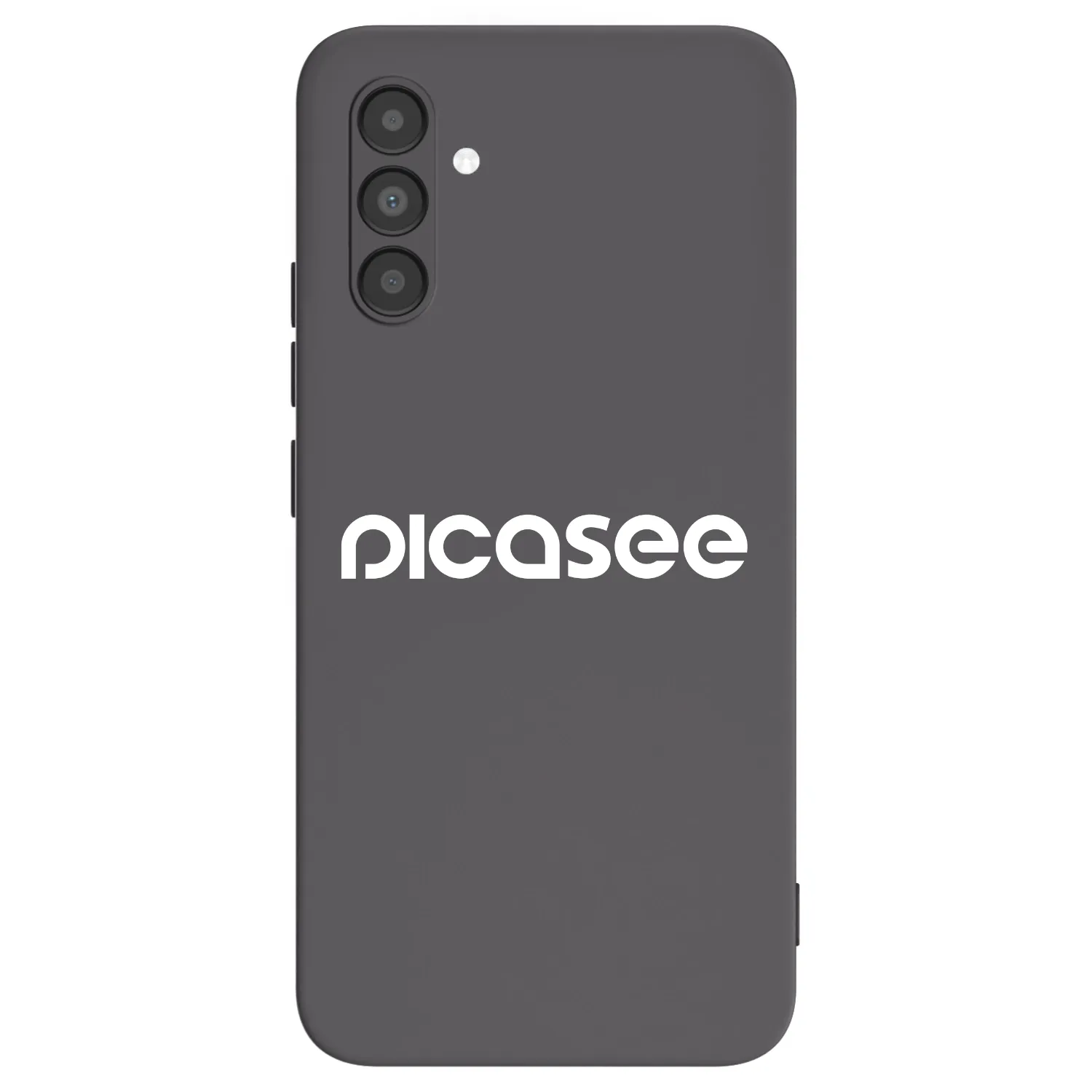 Picasee silikonowe czarne etui na Samsung Galaxy A04s A047F - Picasee - new logo - white