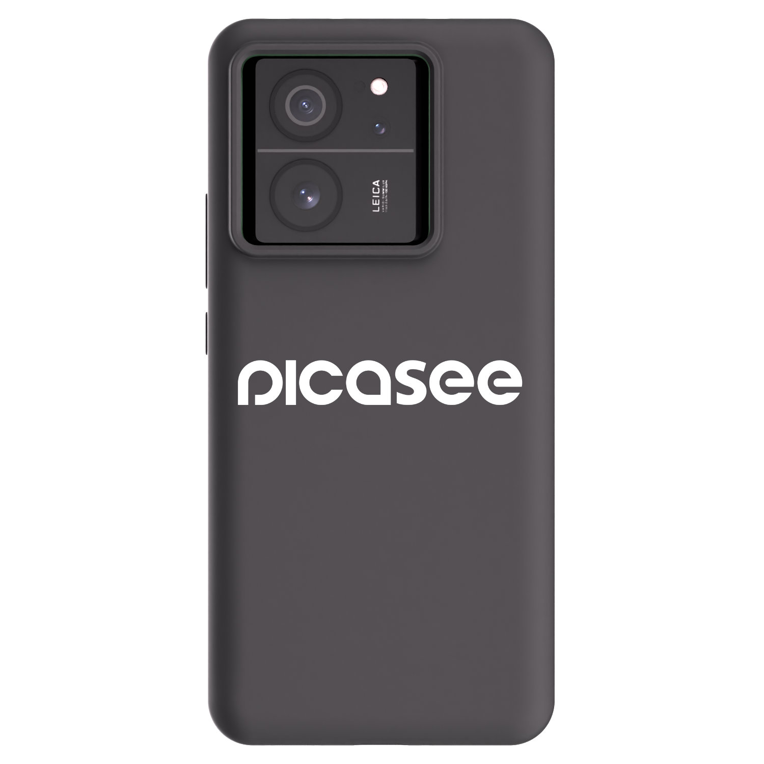 Picasee silikonowe czarne etui na Xiaomi 13T Pro - Picasee - new logo - white