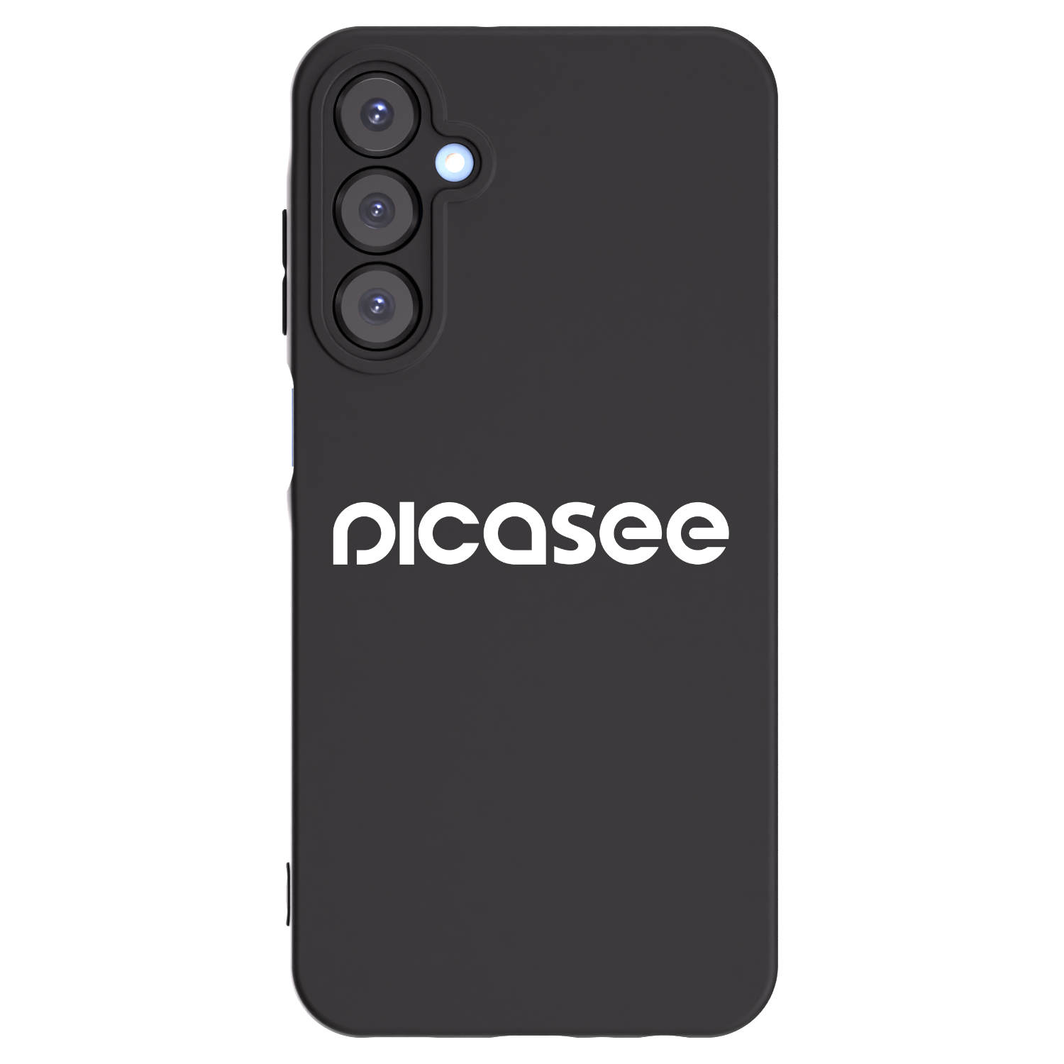 Picasee silikonowe czarne etui na Samsung Galaxy A25 A256B 5G - Picasee - new logo - white