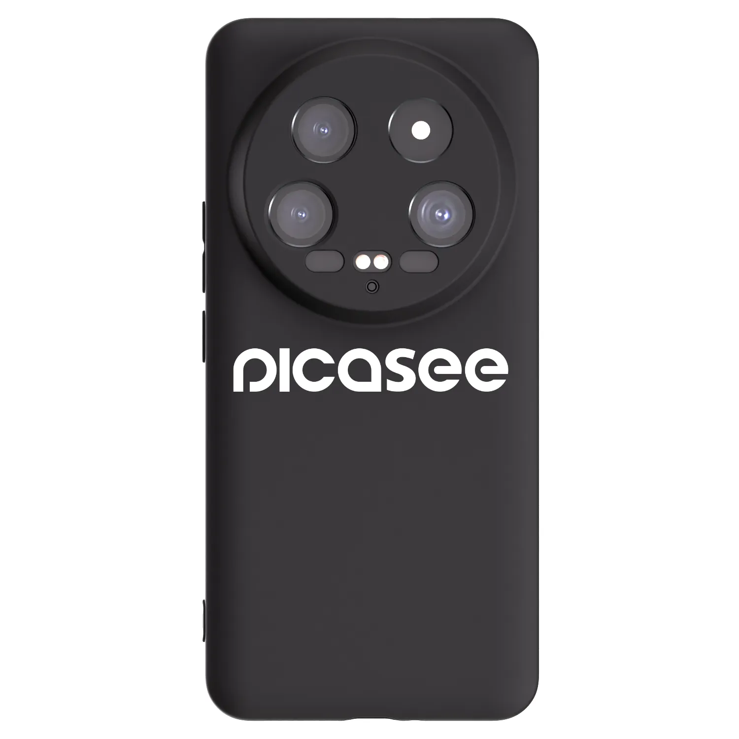 Picasee silikonowe czarne etui na Xiaomi 14 Ultra - Picasee - new logo - white
