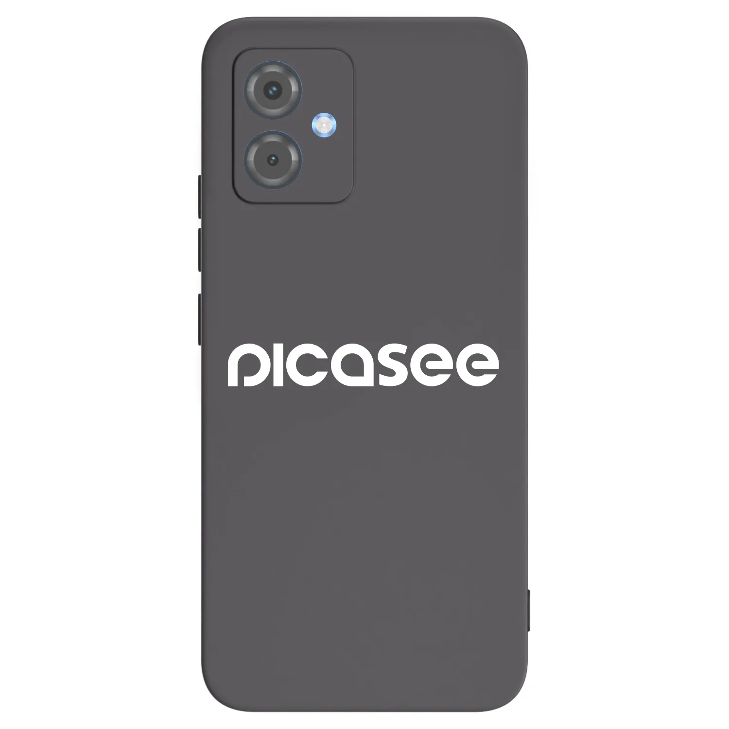 Picasee silikonowe czarne etui na Motorola Moto G14 - Picasee - new logo - white