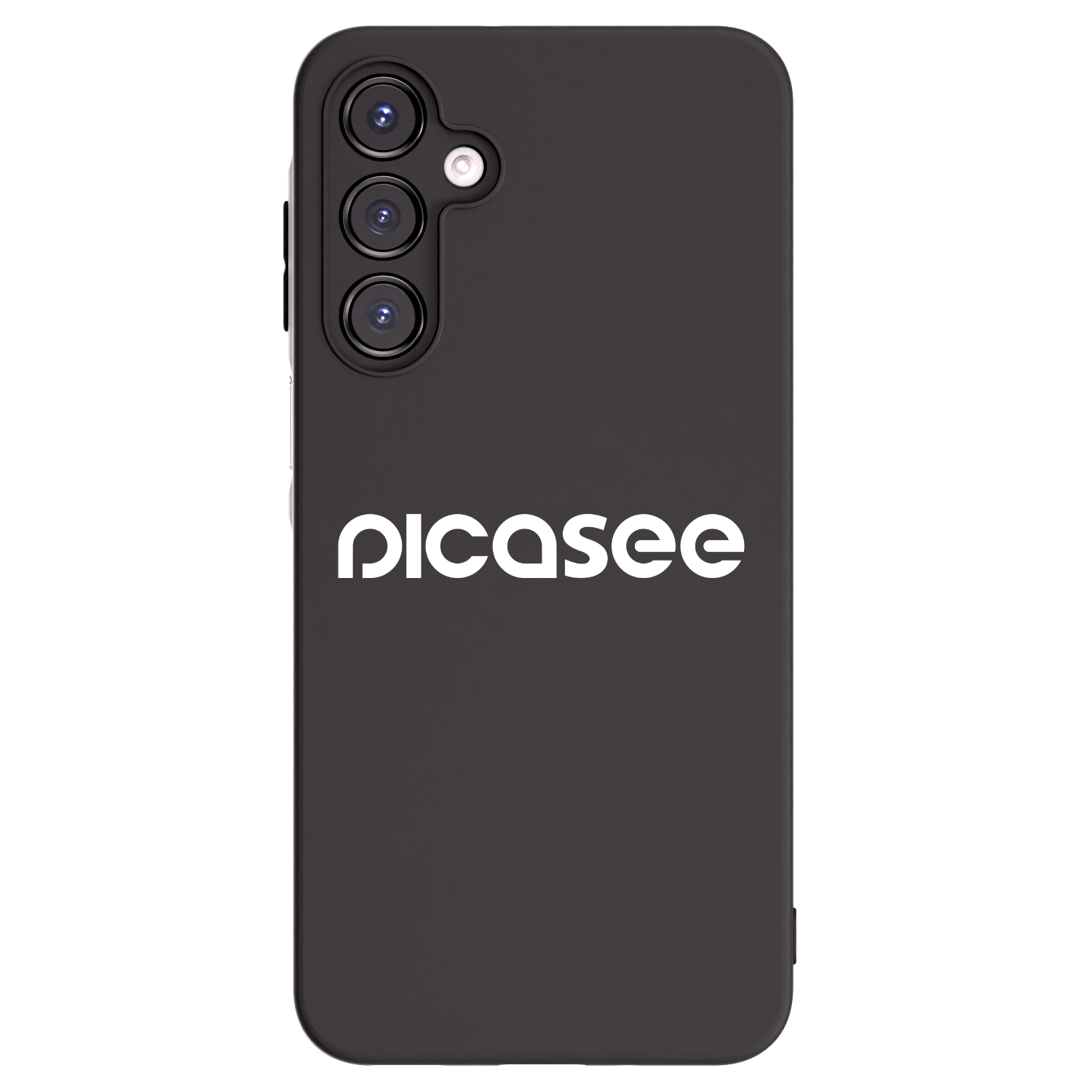 Picasee silikonowe czarne etui na Samsung Galaxy A16 5G - Picasee - new logo - white