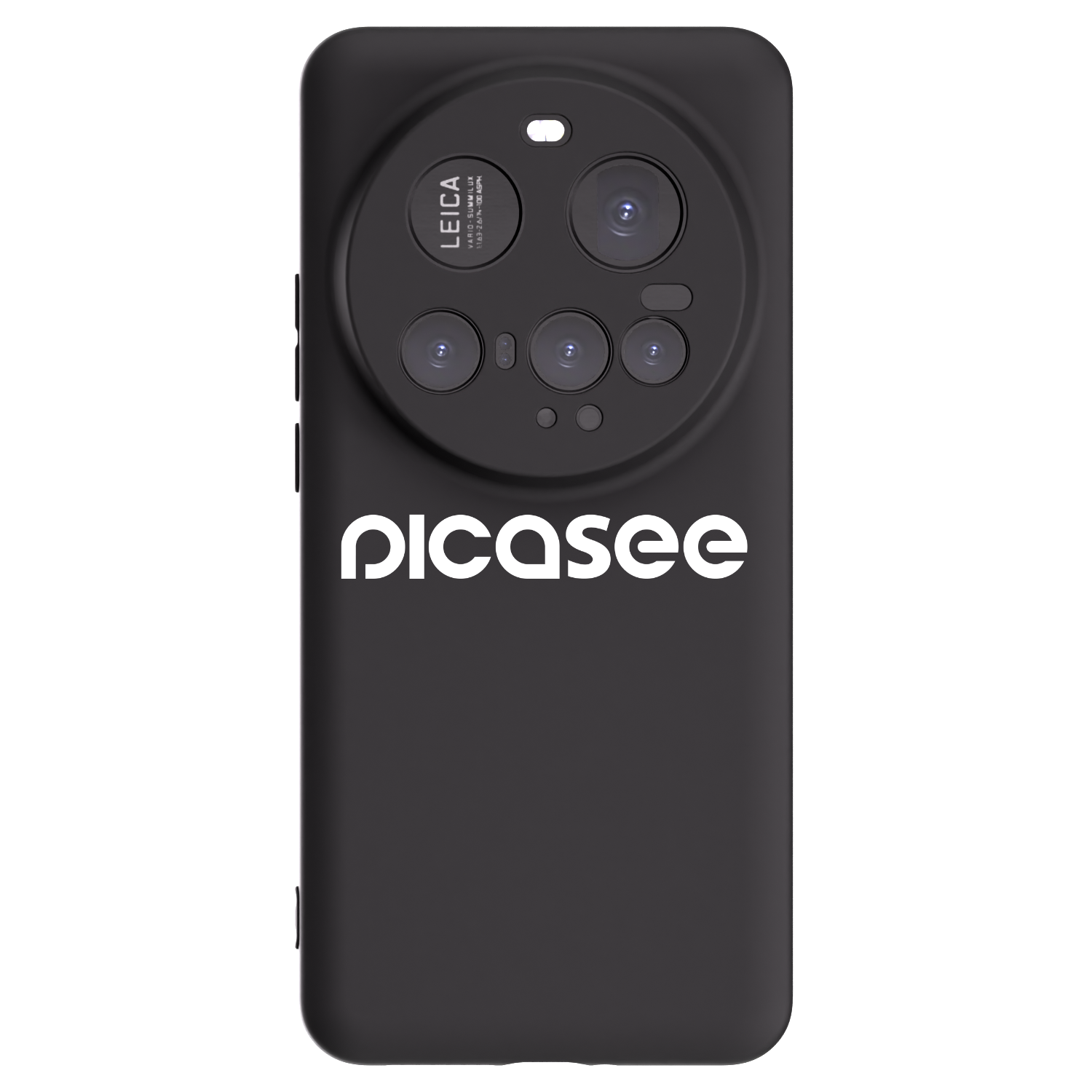 Picasee silikonowe czarne etui na Xiaomi 15 Ultra - Picasee - new logo - white